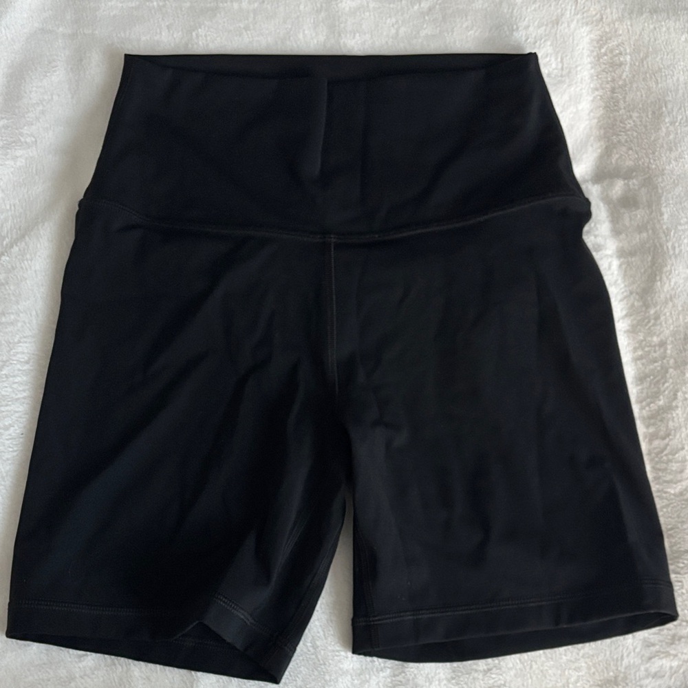 CRZ YOGA Women's Black Bike Shorts